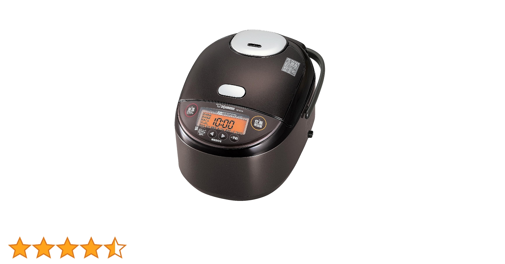 Amazon | 象印マホービン 炊飯器 1升ダークブラウン NP-ZU18-TD